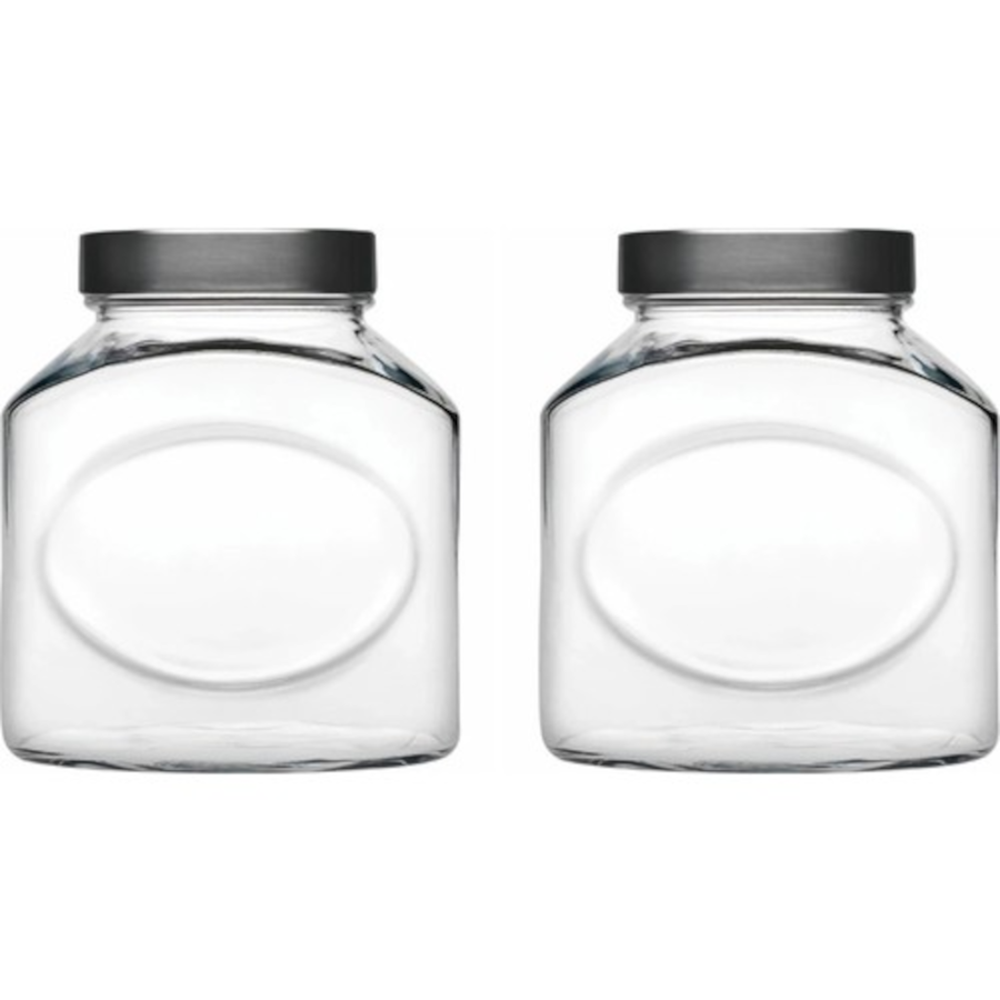 Paşabahçe 80394 Metal Kapaklı Kavanoz 2,5 Litre - 2 Adet