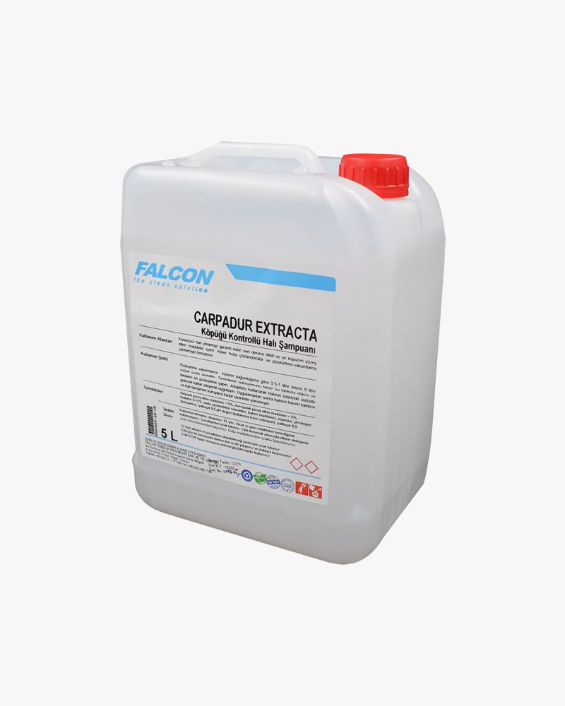 CARPADUR EXTRACTA EKSTRAKSİYON MAKİNELERİ İÇİN HALI ŞAMPUANI 5 LT