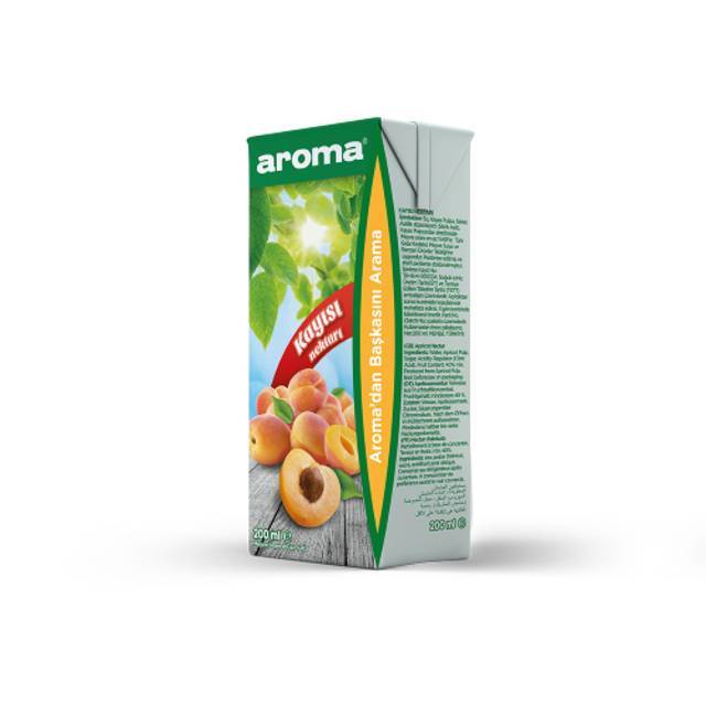 AROMA 200 ML TETRA KAYISI ASEPTİK KUTU: 27 ADET / KOLİ