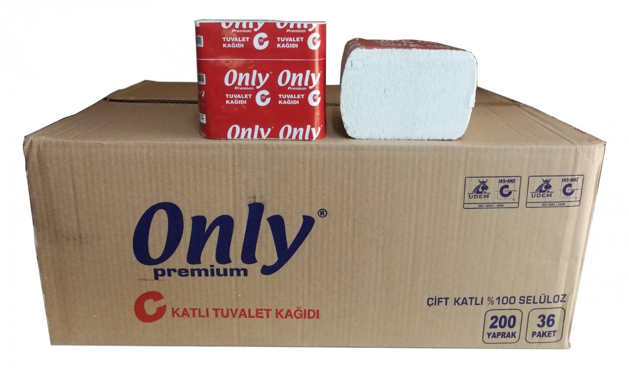 ONLY CKATLAMA PREMİUM TUVALET KAĞIDI-KOLİ İÇİ 36 LI